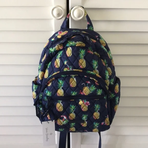 Vera Bradley toucan party pineapple backpack mini - Picture 1 of 9